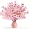 2Pcs 3D Stereo Vivid Shaped Artificial Purple Butterfly & Pampas Grass Mixed Flower Bouquet, Romantic Atmosphere Table Floral Ornament, 4-Season Indoor Outdoor Decor For Bedroom Home Anniversary Easter New Year Valentine's Day Holiday Gift